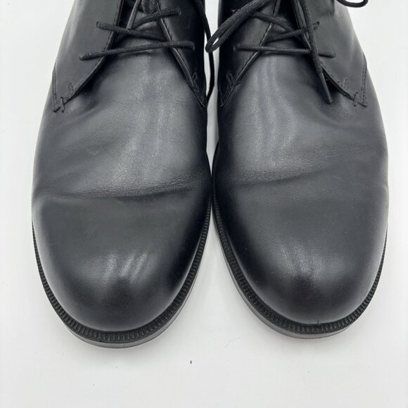 Ecco City Tray Chukka Boot Black Men’s Size 12-12.5 EU 47 Leather Lace Up - Picture 6 of 8